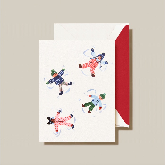 Snow Angels Holiday Greeting Cards