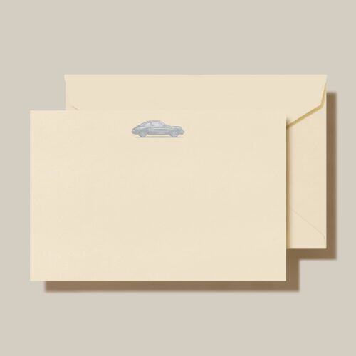 Engraved Porsche 911 Correspondence Cards