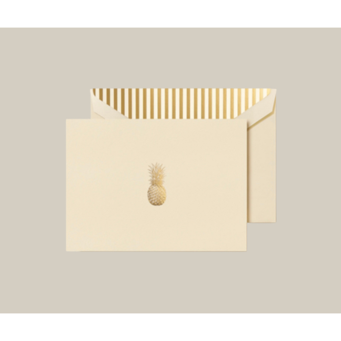 Engraved Pineapple Notes